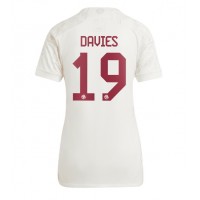 Dres Bayern Munich Alphonso Davies #19 Tretina pre Ženy 2023-24 Krátky Rukáv